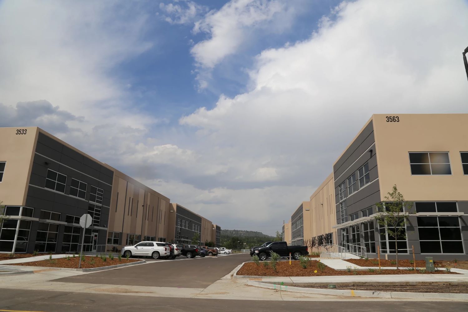 Castle Rock Industrial Offices at the Meadows - Front View